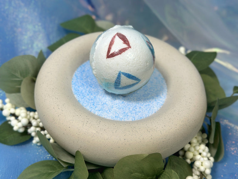 Monster Egg Bath Bomb- Figure inside!