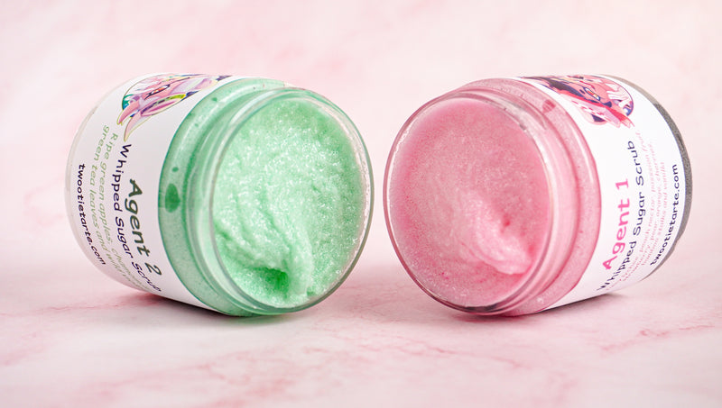 NEW Agent 1 & 2 Whipped Sugar Scrubs