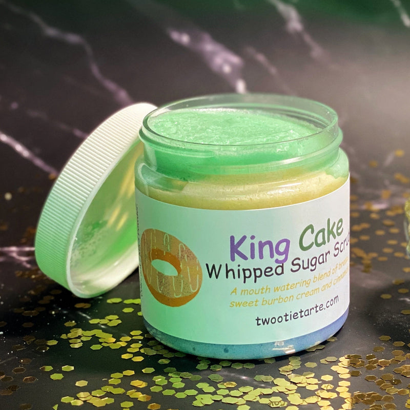 King Cake Whipped Sugar Scrub