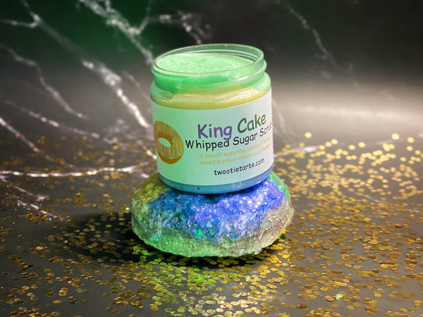 King Cake Whipped Sugar Scrub