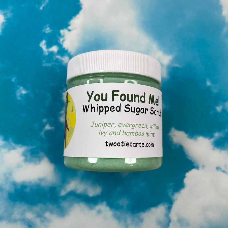 You Found Me! Whipped Sugar Scrub