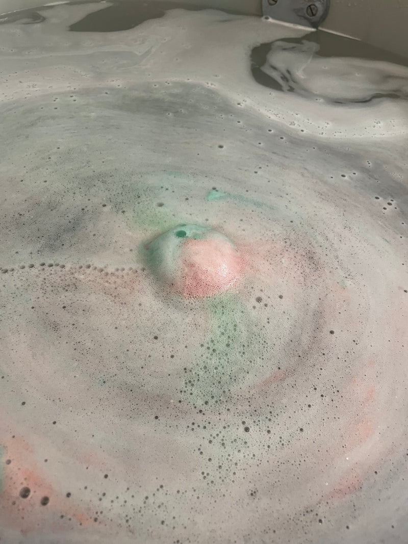 Past Product:  Holiday Fossil Bath Bomb
