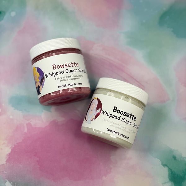 Past Product: Bowsette and Boosette Whipped Sugar Scrubs