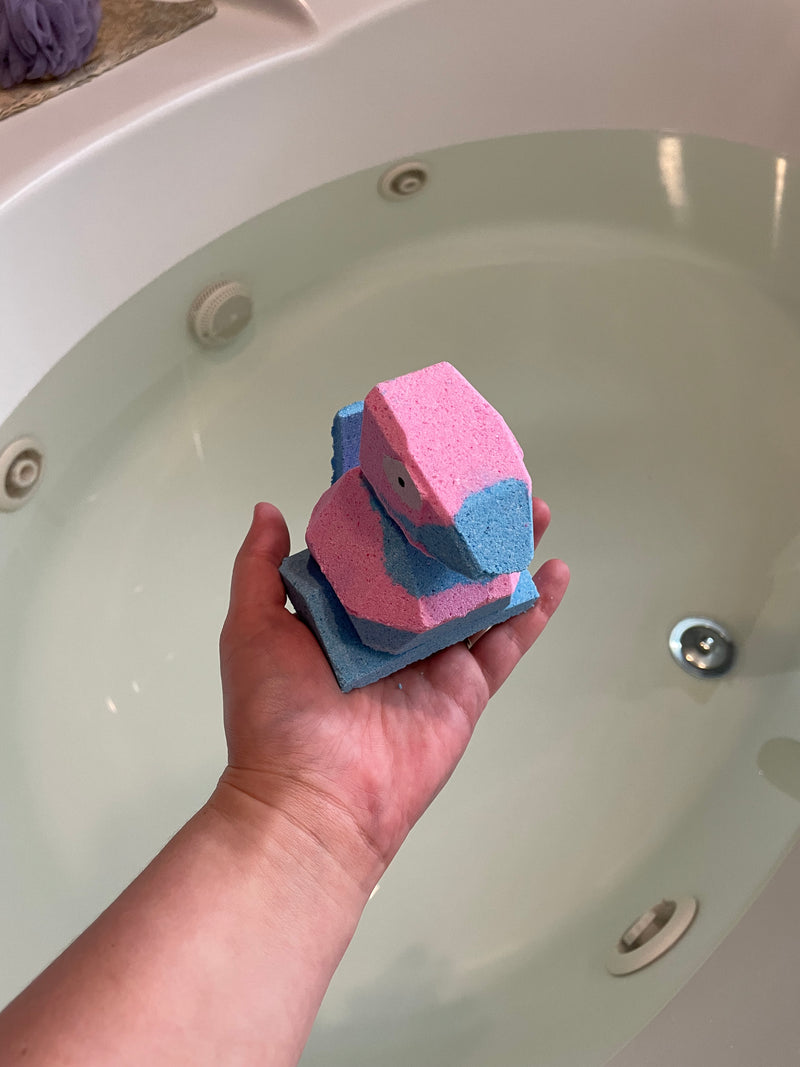 Past Product: Digital Monster Bath Bomb
